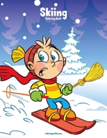 Skiing Coloring Book 1 1722014202 Book Cover