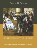Symphonies and Their Meaning. Third Series: Modern Symphonies 0526790865 Book Cover