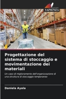 Progettazione del sistema di stoccaggio e movimentazione dei materiali: Un caso di miglioramento dell'organizzazione di una struttura di stoccaggio temporaneo (Italian Edition) B0CKRD6M11 Book Cover