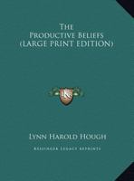 The Productive Beliefs 1162770902 Book Cover