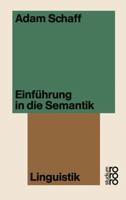 Einfuhrung in Die Semantik 3531220314 Book Cover