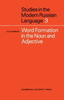 Word Formation in the Noun and Adjective 0521094607 Book Cover