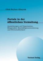 Portale in Der Ffentlichen Verwaltung 3828889581 Book Cover