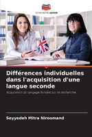 Différences individuelles dans l'acquisition d'une langue seconde 6204515659 Book Cover