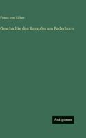 Geschichte Des Kampfes Um Paderborn 3368431943 Book Cover