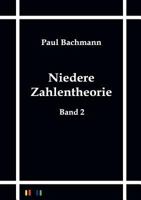 Niedere Zahlentheorie 3864035570 Book Cover