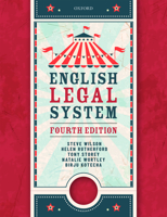 English Legal System 0198853807 Book Cover
