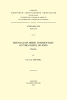 Isho'dad of Merw Commentary on the Gospel of John 9042937793 Book Cover