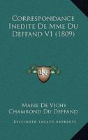 Correspondance Indite de Mme Du Deffand, Volume 1 1120492424 Book Cover