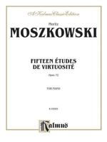 Moszkowski 15 Etudes Op.72 0769252036 Book Cover