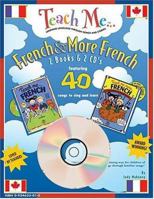 Teach Me French & More French: (2 Pack)40 songs to sing and learn (Teach Me) (Teach Me... & Teach Me More... 2-Pack) 0934633010 Book Cover