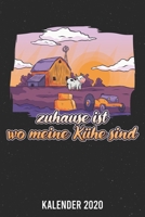 Kalender 2020: Kuh A5 Kalender Planer für ein erfolgreiches Jahr - 110 Seiten (German Edition) 1671853059 Book Cover