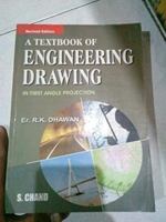 A Textbook of Engineering Drawing (In First Angle Projection) 8121914310 Book Cover