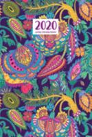 2020 Weekly & Monthly Planner: January 1, 2020 - December 31, 2020 | Priorities and To Do Column | Goals Setting Page | Abstract Blue Floral (Flowery Floral) 1691601306 Book Cover