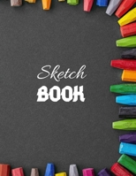 ScetchBooks For Drawing: Writing, Painting, Sketching or Doodling, 150 Pages, 8.5x11 With Blank Pages, Drawing Notebook Volume 1: Blank Pages for artists, girls and kids, Perfect for Journal, Doodling 1673933475 Book Cover