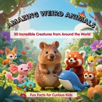 Amazing Weird Animals: 30 Incredible Creatures from Around the World | Fun Facts for Curious Kids Ages 4+ B0H58M9FGJ Book Cover