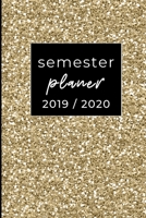 Semester Planer 2019 / 2025: A5 Coole Geschenkidee LINIERT zum Studium | Notizbuch für Studenten | Studienbeginn | Erstes Semester | Pruefung | Geburtstag | Terminkalender (German Edition) 169229864X Book Cover