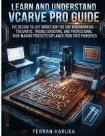 LEARN AND UNDERSTRAND VCARVE PRO GUIDE: The Design-to-Cut Workflow for CNC Woodworking — Toolpaths, Troubleshooting, and Professional Sign-Making Projects Explained From First Principles B0H9PD8P2X Book Cover