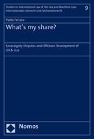 Sovereignty Disputes and Offshore Development of Oil and Gas 3848731010 Book Cover