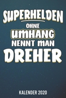 Kalender 2020: Dreher A5 Kalender Planer für ein erfolgreiches Jahr - 110 Seiten (German Edition) 1672841755 Book Cover