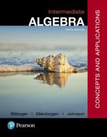 Intermediate Algebra: Concepts and Applications Plus MyLab Math -- Title-Specific Access Card Package (10th Edition) 0134772369 Book Cover