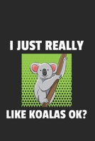 Koala Notizbuch: Koala Notizbuch f�r Liebhaber / Notizheft / Notizblock A5 (6x9in) Dotted Notebook / Punkteraster / 120 gepunktete Seiten 1671763432 Book Cover