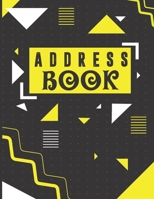 Address Book: Birthdays & Address Book for Contacts, Addresses, Phone Numbers, Email, Social Media & Birthdays (Address Books) 1701456222 Book Cover