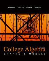 Mandatory Package: College Algebra: Graphs and Models w/ MathZone 0072424281 Book Cover