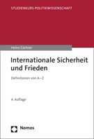 Internationale Sicherheit Und Frieden: Definitionen Von a - Z 375600077X Book Cover