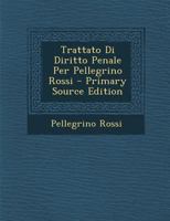 Trattato Di Diritto Penale 1287942393 Book Cover