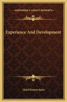 Experience And Development 1425321321 Book Cover