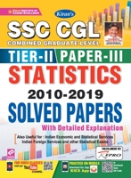 SSC CGL Tier-II Paper-III Statistics Solved Papers 10 sets 9389833825 Book Cover