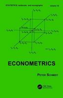 Econometrics 0824787358 Book Cover