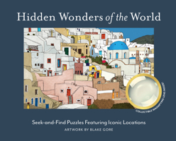 Hidden Wonders of the World : Seek-And-Find Puzzles Featuring Iconic Locations 1963183894 Book Cover