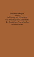 Anleitung Zur Erkennung Und Prufung Der Arzneimittel Des Deutschen Arzneibuches 3662278774 Book Cover