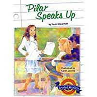 Pilar Speaks Up 0618293175 Book Cover