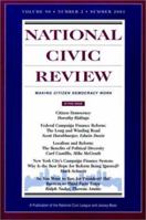 National Civic Review, No. 2: The State of Politics in America: Issues in Political Reform (J-B NCR Single Issue National Civic Review) 0787958190 Book Cover