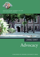 Advocacy 0199289565 Book Cover