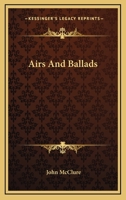 Airs and Ballads 0548289220 Book Cover