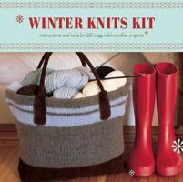 Winter Knits Kit: Instructions and Tools for 25 Cozy Cold-Weather Projects 0811852555 Book Cover