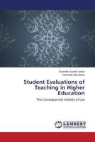 Student Evaluations of Teaching in Higher Education 3659574910 Book Cover