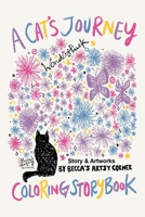 A Cat's Journey: Coloring Storybook B0DPCRXZTT Book Cover