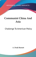 Communist China & Asia B0007DVKRW Book Cover