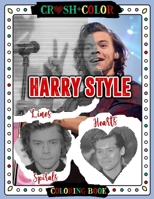 Harry Style Lines Spirals Hearts Coloring Book B08Z41NXLC Book Cover