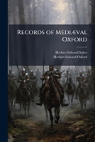 Records of MediÃ]val Oxford 102383796X Book Cover
