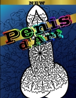 Penis d'Art: An Adult Coloring Book (Adult Coloring Books) B087SHDHQH Book Cover