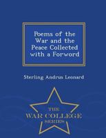 Poems of the War and Peace 1110576250 Book Cover