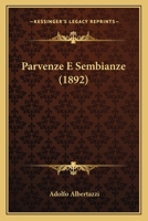 Parvenze E Sembianze 1164887823 Book Cover