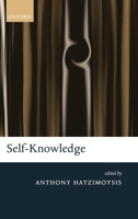 Self-Knowledge 0199590729 Book Cover