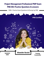 Project Management Professional PMP Exam PMI-001  Practice Questions & answers: 1000+ Practice Exam Questions & Dumps by PMI 1659072050 Book Cover